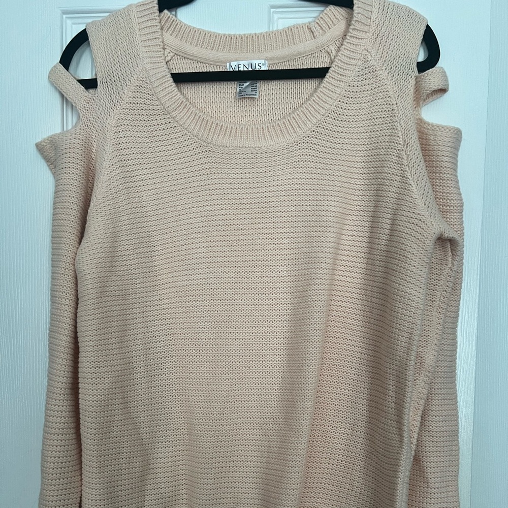 Venus Cutout Shoulder Sweater